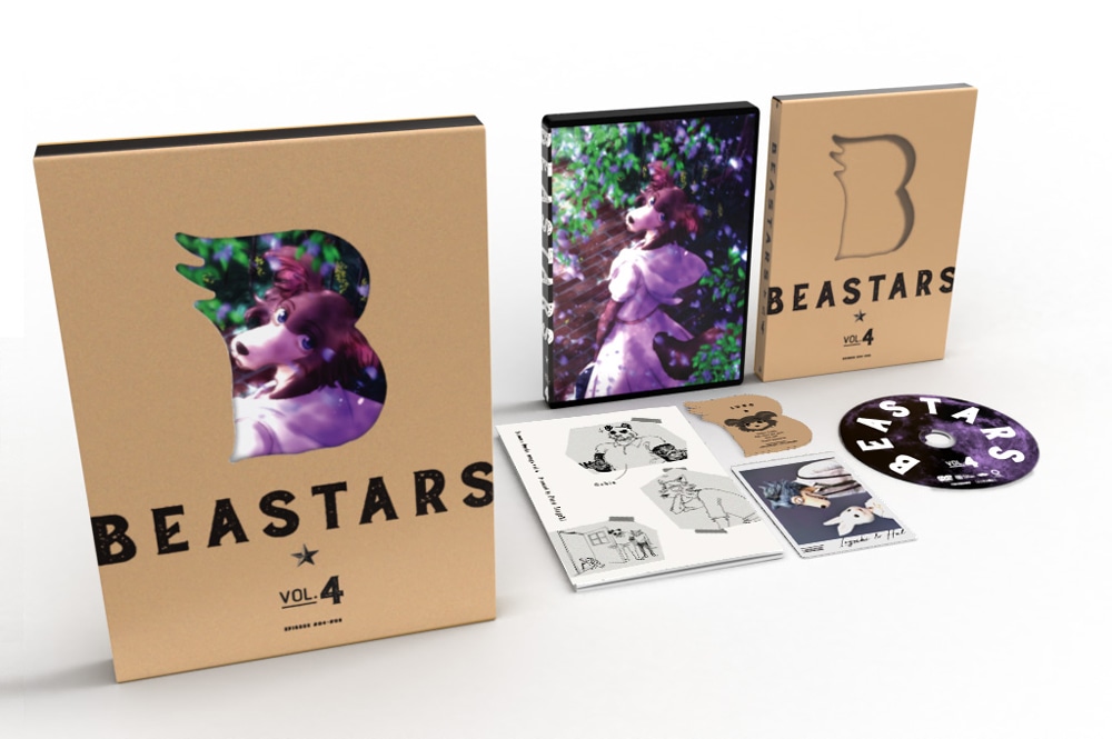 BEASTARS Vol.4 DVD 񐶎Y