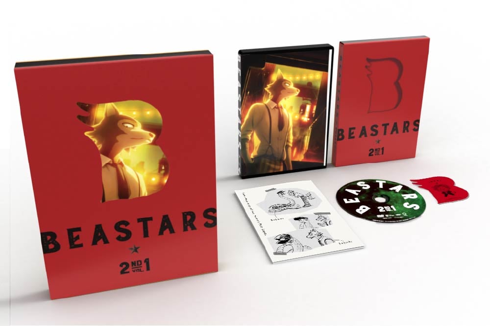 BEASTARS 2nd Vol.1 DVD 񐶎Y