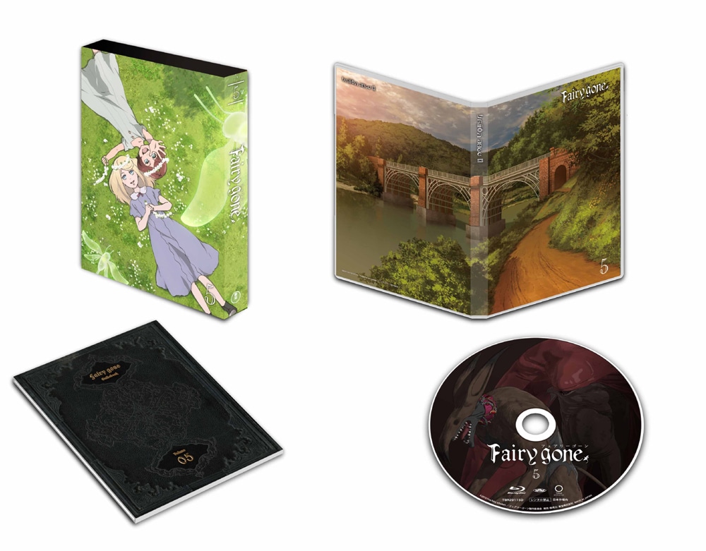 【TOHO animation STORE 限定版】Fairy gone フェアリーゴーン Blu-ray Vol.5+ミニキャラアクリルキーホルダー＆ミニ小説セット