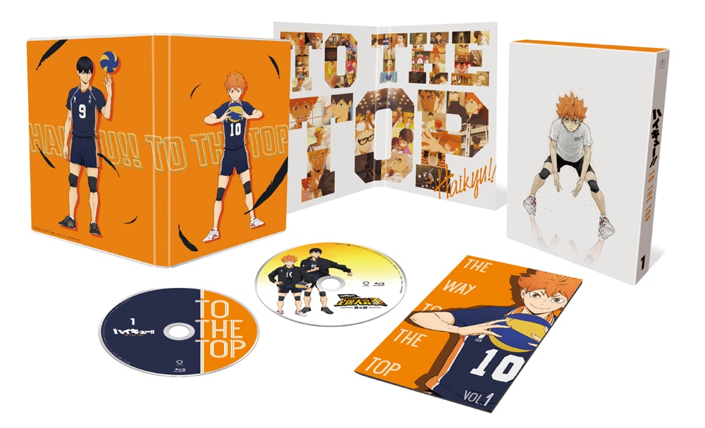 ハイキュー!! TO THE TOP Vol.1 Blu-ray 初回生産限定版(BD Vol.1 