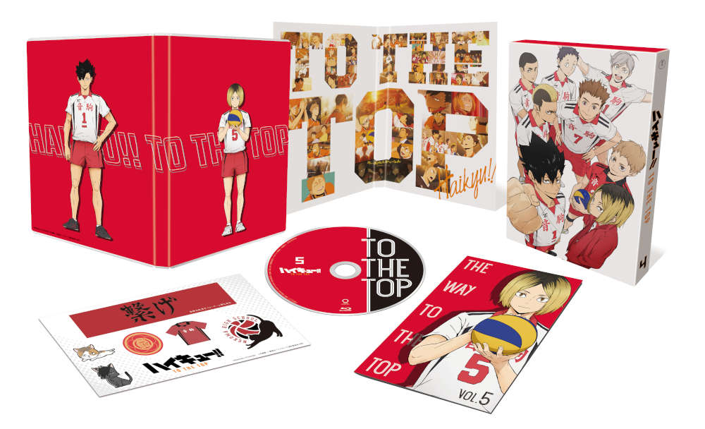 ハイキュー!! TO THE TOP Vol.5 Blu-ray 初回生産限定版
