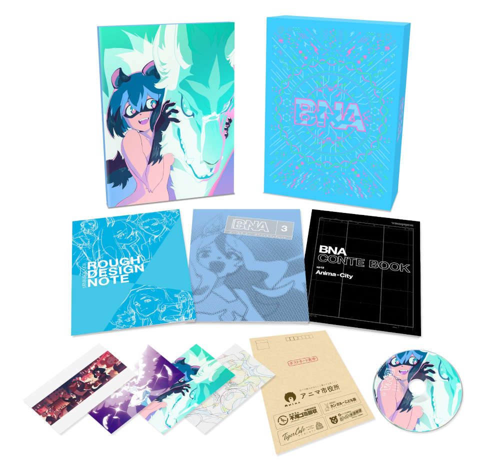 アニメ「BNA ビー・エヌ・エー」 Vol.3 Blu-ray 初回生産限定版(BD Vol.3): 作品一覧／TOHO animation  STORE | 東宝アニメーションストア