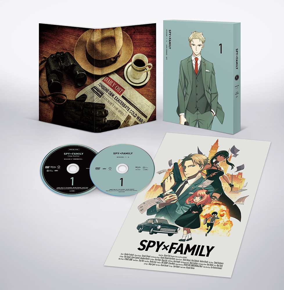 SPY×FAMILY』 Vol.1 初回生産限定版 Blu-ray(Blu-ray Vol.1): 作品一覧 