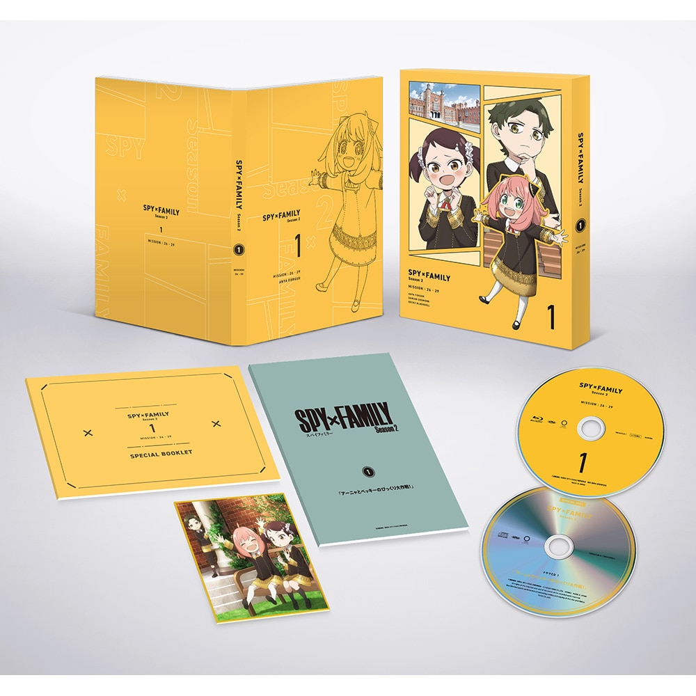 新品得価SPY×FAMILY スパイファミリー Blu-ray 初回特典付き アニメ