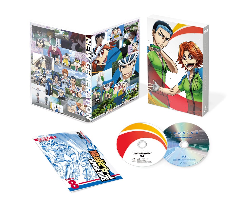 TOHO animation STORE 限定版】弱虫ペダル NEW GENERATION Vol.4 DVD