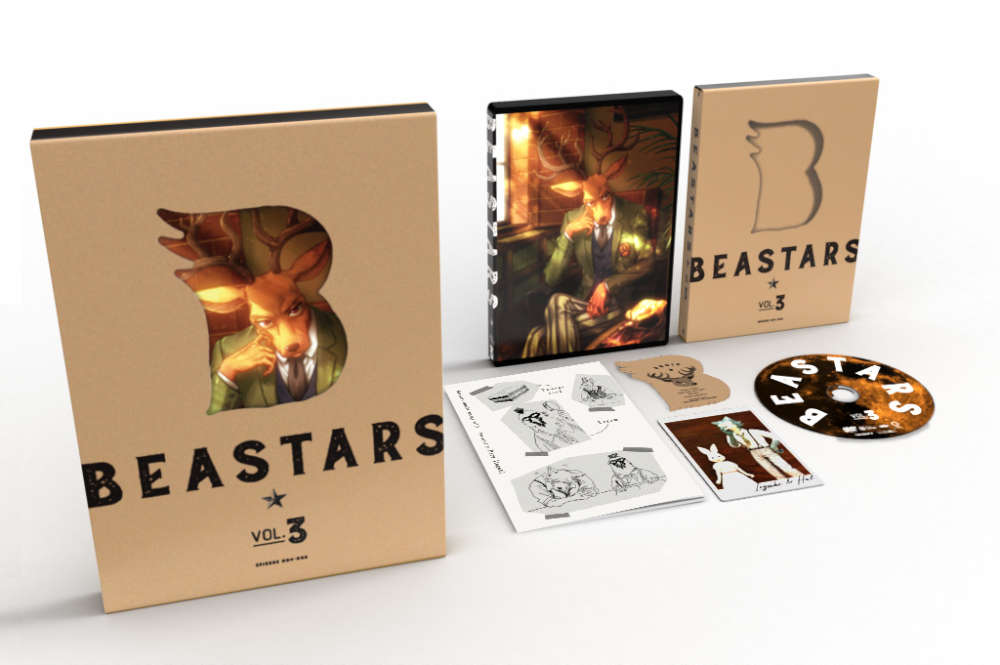 BEASTARS Vol.3 DVD 初回生産限定版
