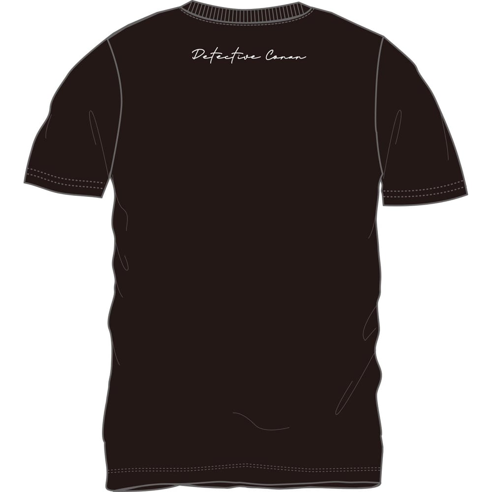 劇場版『名探偵コナン ハロウィンの花嫁』 キャスト柄プリント半袖Tシャツ ブラック Lサイズ