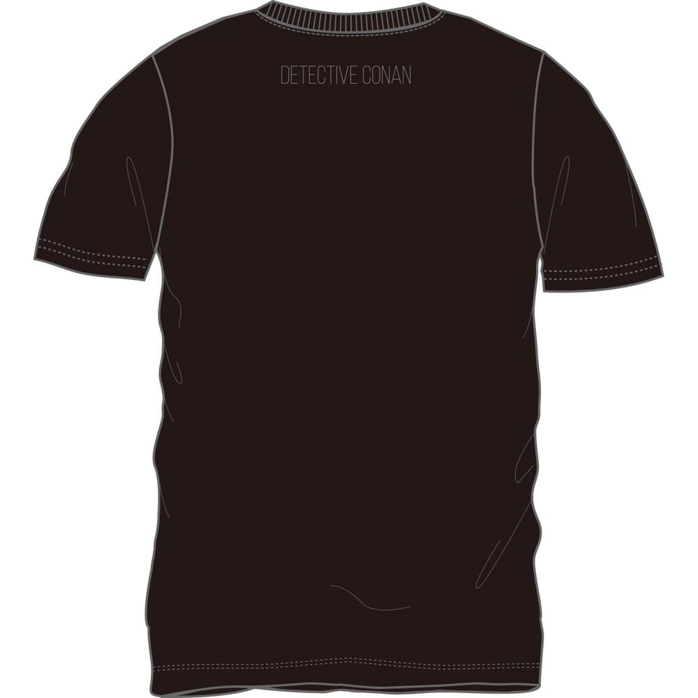 劇場版『名探偵コナン ハロウィンの花嫁』 警察署員柄プリント半袖Tシャツ ブラック Mサイズ