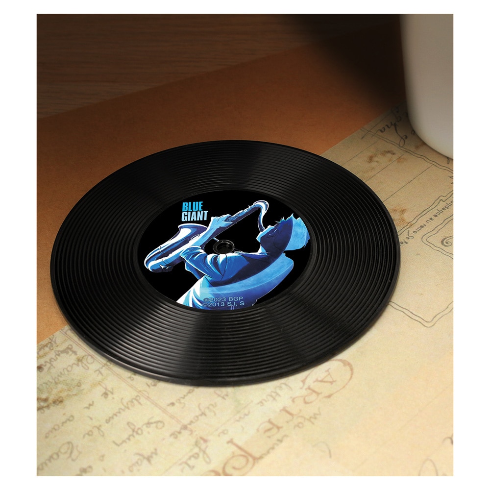 BLUE GIANT レコード型コースター