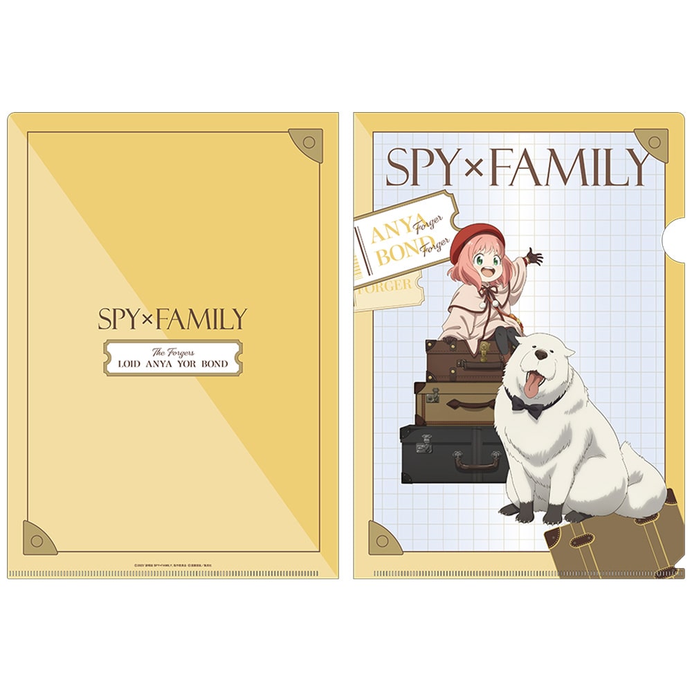 SPY×FAMILY 描き下ろしクリアファイル4枚セット JF2024 Ver.: 作品一覧 
