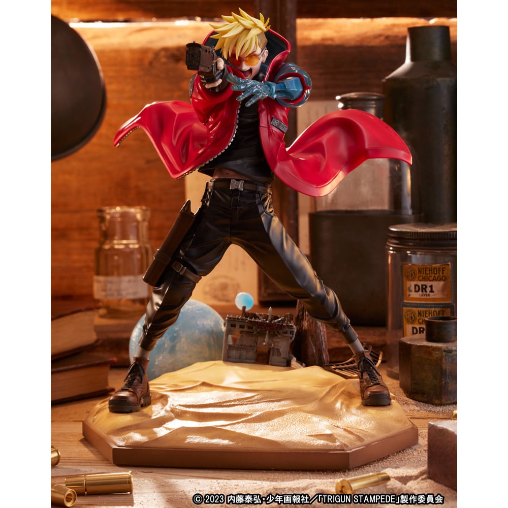 新品 ヴァッシュ・ザ・スタンピートフィギュア ARTFX J 劇場版 