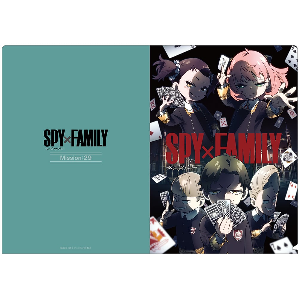 SPY×FAMILY メインビジュアルクリアファイルセット MISSION:26〜29