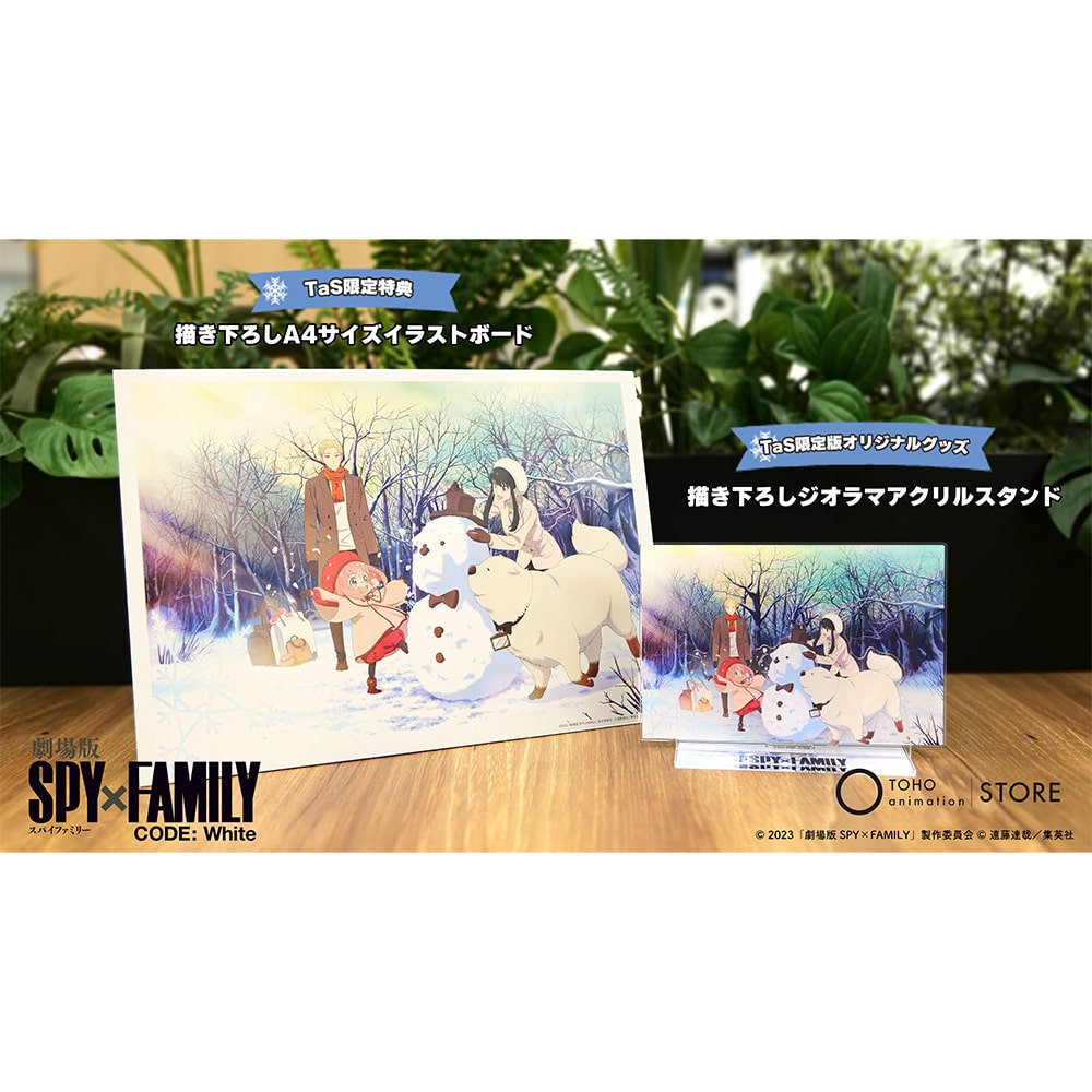 yTOHO animation STORE Łz SPY×FAMILY CODE: White DVD ʏ + `낵WI}ANX^h