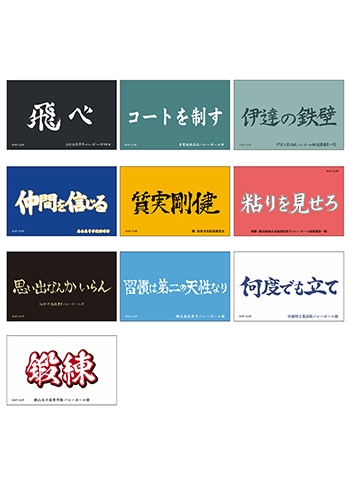 アニメ「ハイキュー!!」10周年記念グッズ/アニメ「ハイキュー