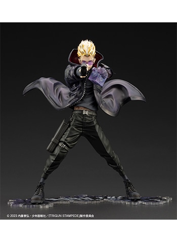 TVアニメ「TRIGUN STAMPEDE」 ARTFX J ヴァッシュ・ザ・スタンピード -The Gunman in Black- TRIGUN STAMPEDE Ver.