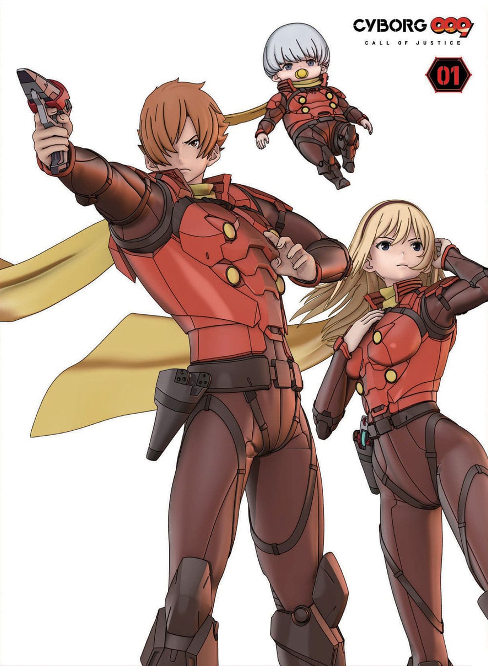 Toho Animation Store 限定版 Cyborg009 Call Of Justice Vol 1 Blu Ray 初回生産限定版 オリジナルアクリルスタンディセット Vol 1 作品一覧 Toho Animation Store 東宝アニメーションストア