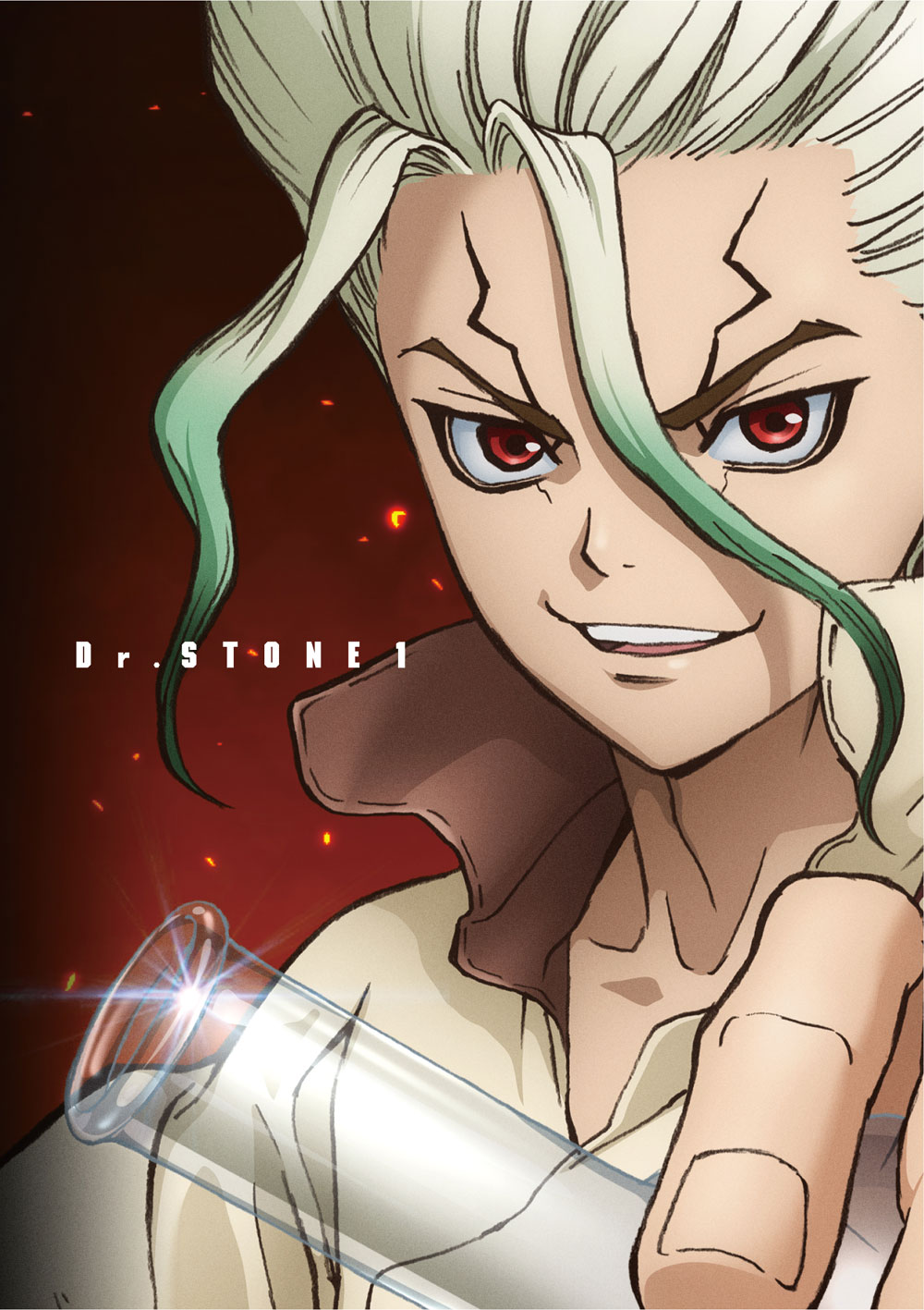 Dr.stone  ドクターストーン　千空　缶バッジ　Blu-ray  特典