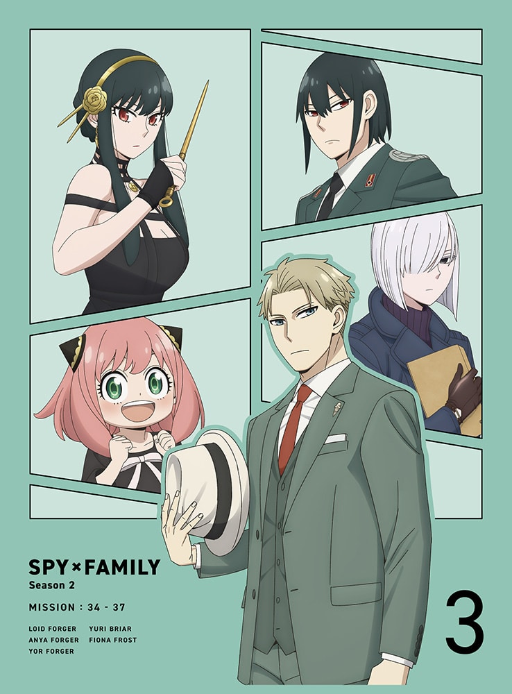SPY×FAMILY』Season 2 Vol.3 初回生産限定版 DVD(DVD Vol.3): 作品一覧 