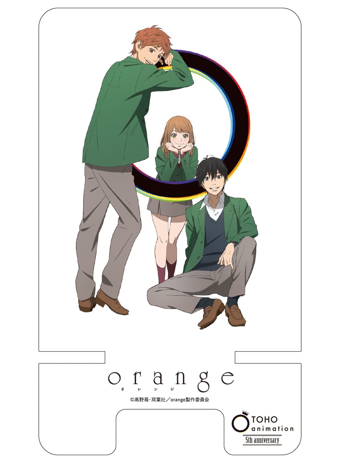 TOHO animation 5周年記念 アクリルスマートフォンスタンド：orange