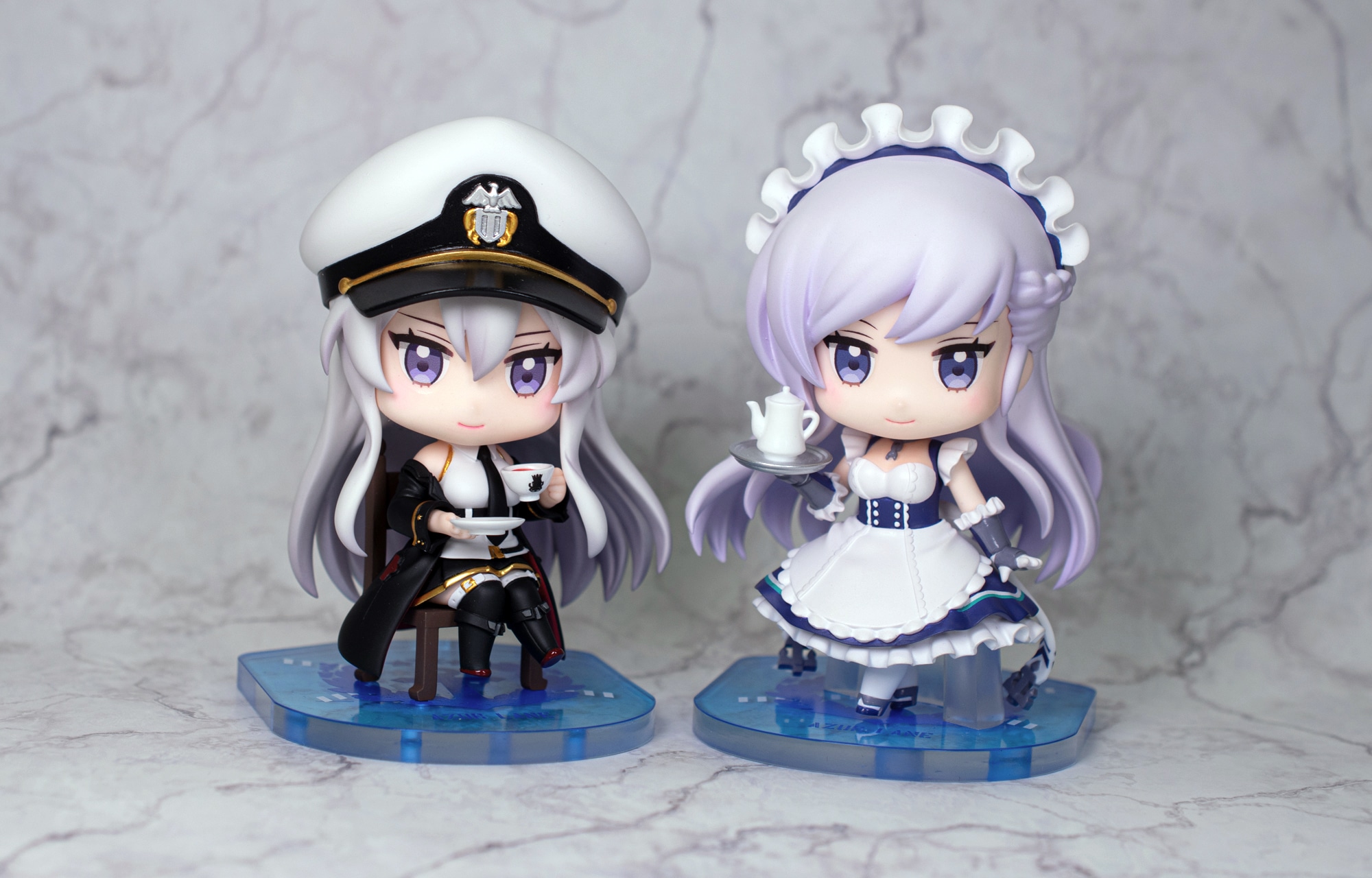 アズールレーン エンタープライズ＆ベルファスト ミニフィギュアセット