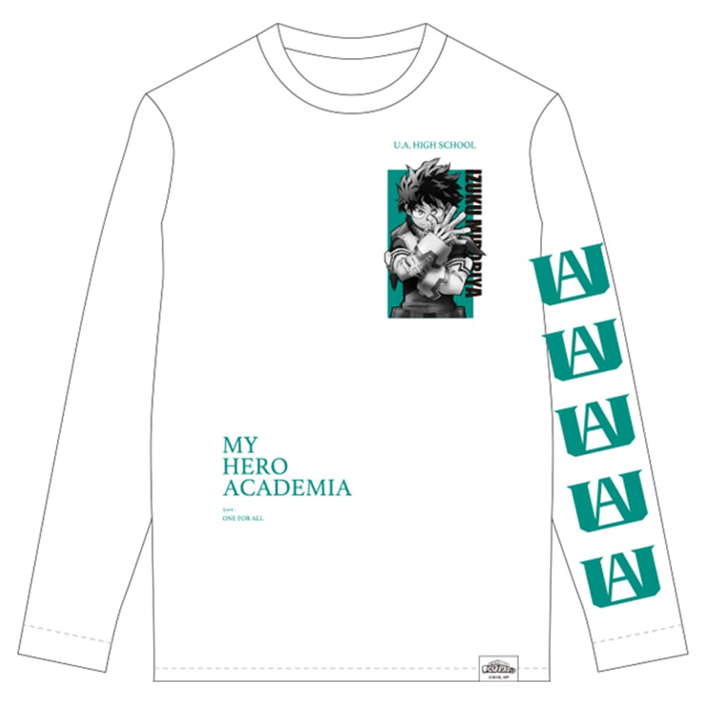 ヒロアカ Tシャツ WJオリジナル アナザーVer. 爆豪 緑谷 Lサイズ相当