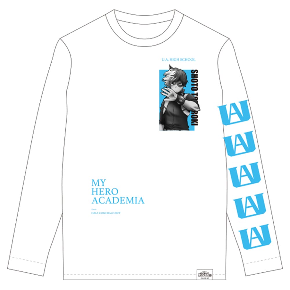 H.B.M GALLERY ×僕のヒーローアカデミア 轟焦凍 ロングスリーブTシャツ