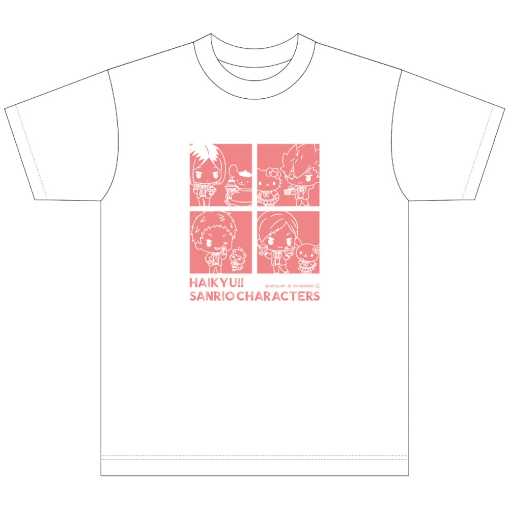 ハイキュー!!×サンリオキャラクターズ Tシャツ パターンB（音駒）