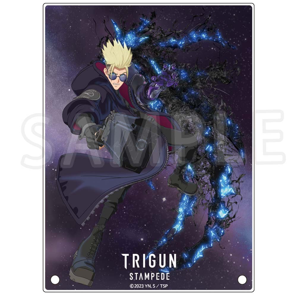 TRIGUN STAMPEDE メタリックアクリルパネル ヴァッシュ・ザ・スタンピード