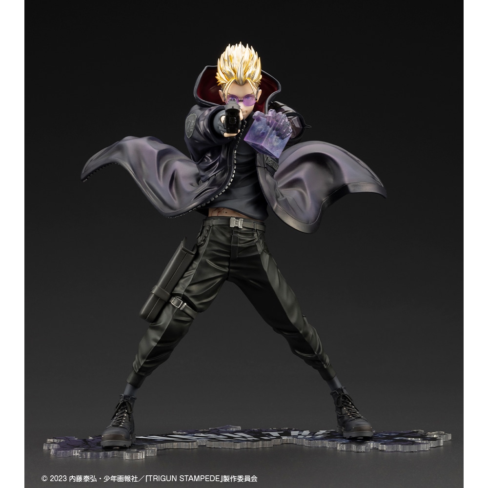 TVアニメ「TRIGUN STAMPEDE」 ARTFX J ヴァッシュ・ザ・スタンピード -The Gunman in Black- TRIGUN STAMPEDE Ver.