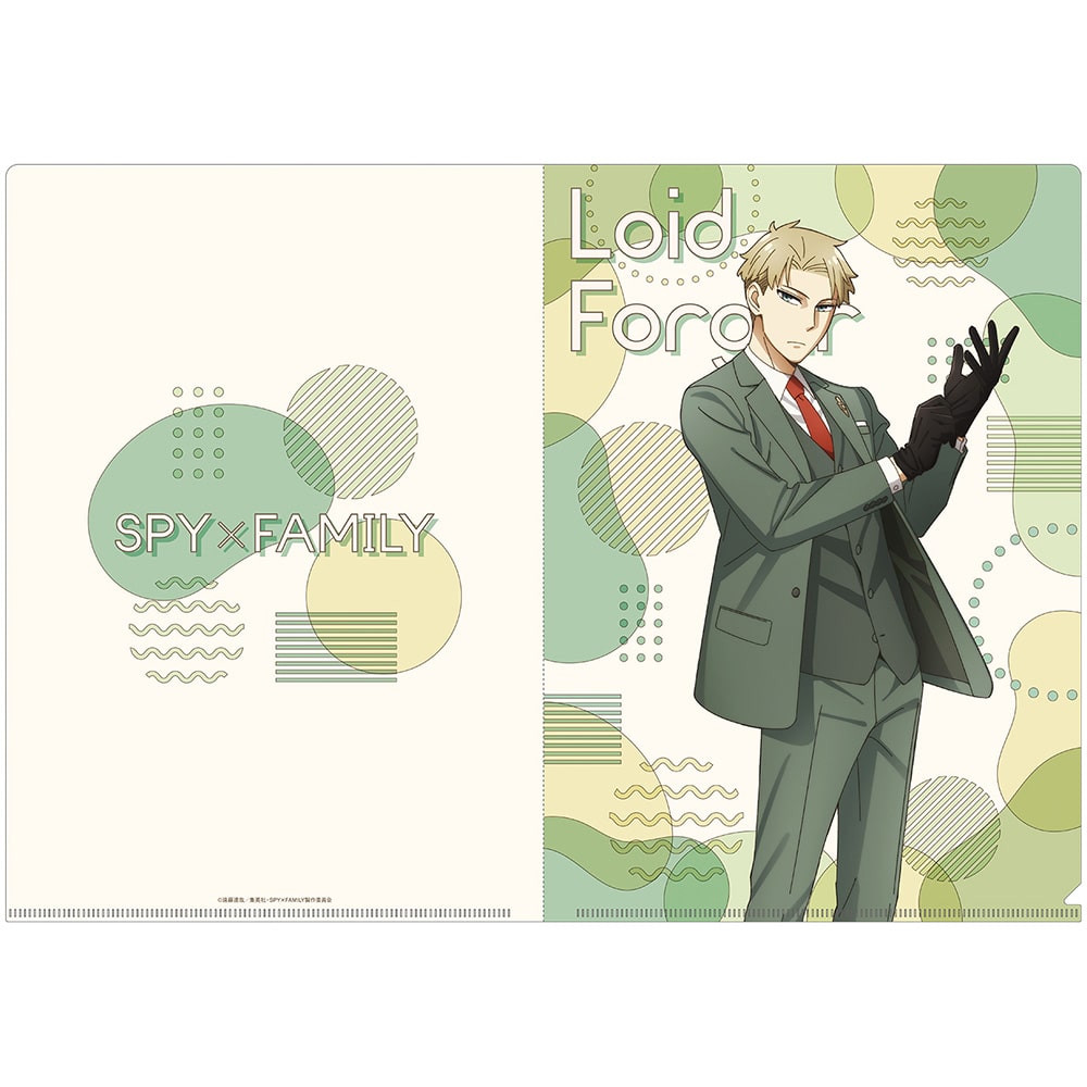 SPY×FAMILY クリアファイル ロイド・フォージャー Season 3 キャラクタービジュアルVer.