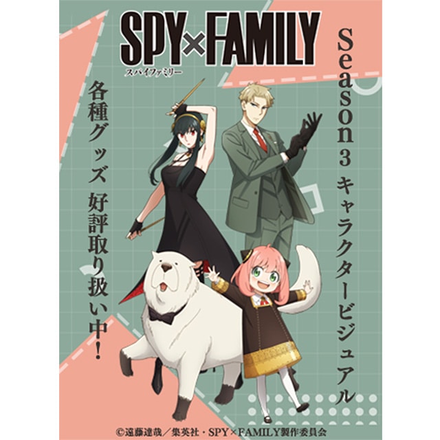 TVAjwSPY×FAMILYxSeason 3̃LN^[rWAObY iꗗ͂