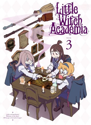 TVアニメ「リトルウィッチアカデミア」Vol.3 Blu-ray 初回生産限定版