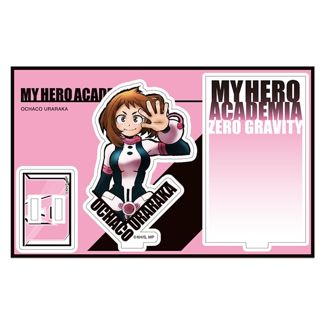 僕のヒーローアカデミア アクリルスタンド カードデザイン 5th Anniversary REGENERATION 麗日お茶子