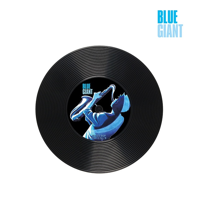 BLUE GIANT レコード型コースター