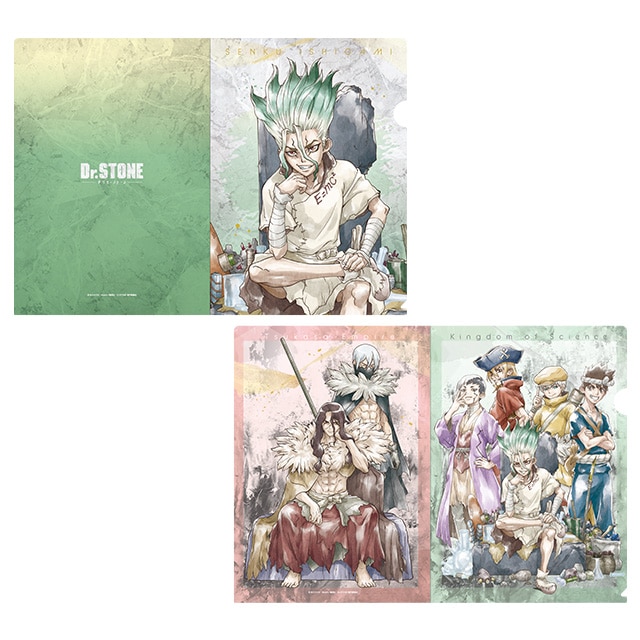 Dr.STONE クリアファイル2枚セット A （千空/集合） JF2023 Ver.(A